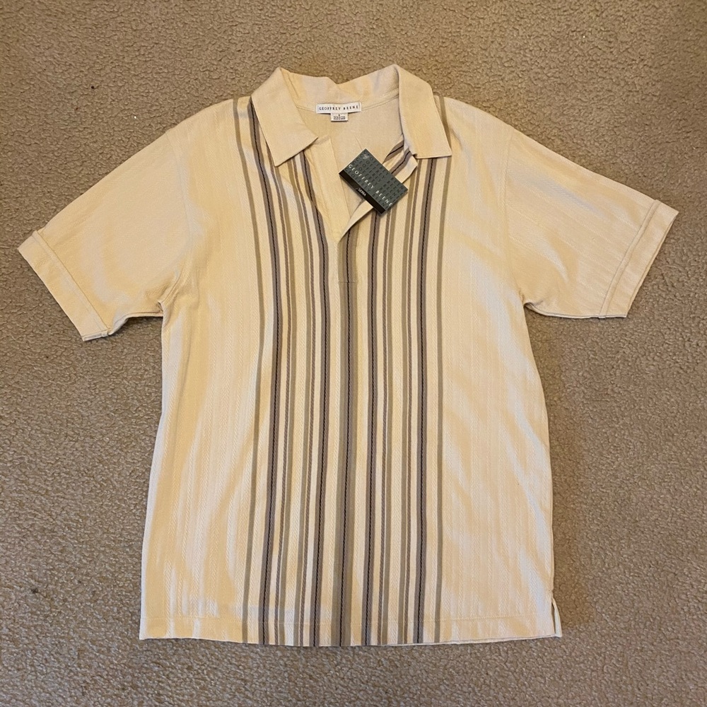 New with Tags Geoffrey Beene Small Shirt